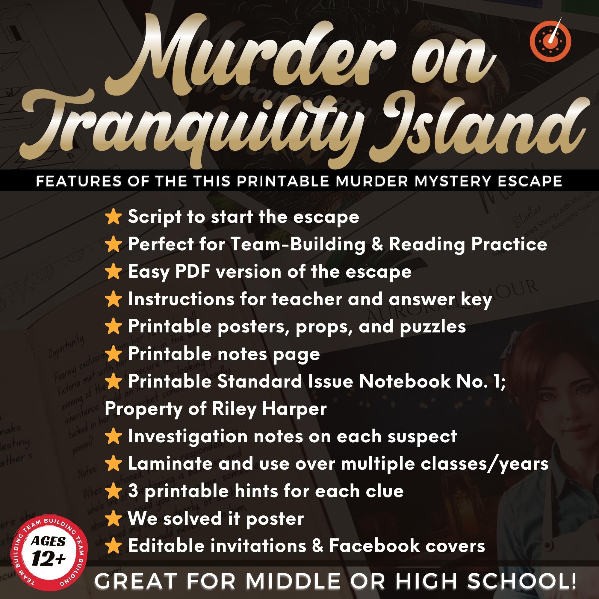 Printable Tranquility Island Murder Mystery Escape, Island Themed Murd – It's a Lock Escapes printable-tranquility-island-murder-mystery-escape-island-themed-murd-it-s-a-lock-escapes