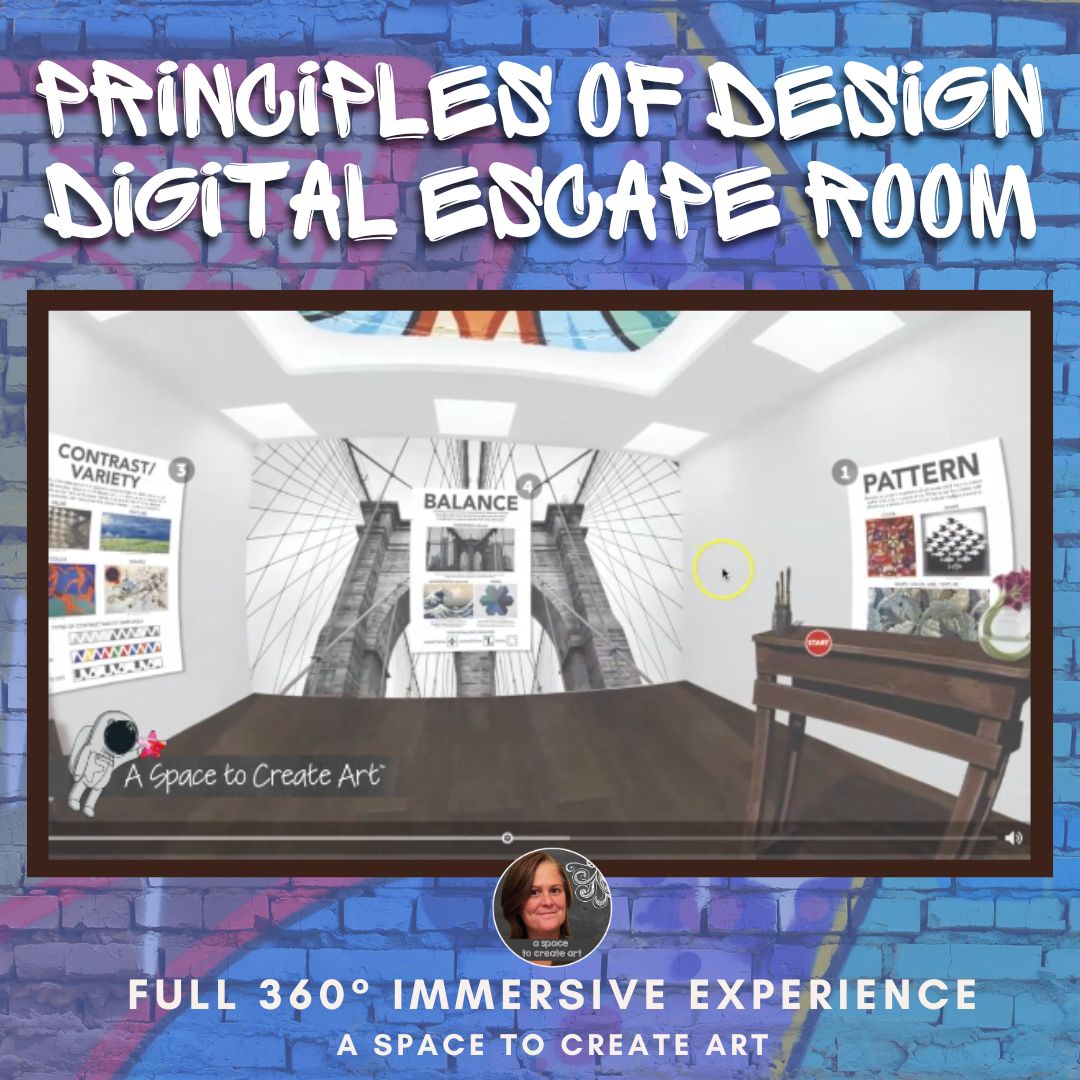 Principles of Design Escape Room | Digital Art Activity for Middle Sch ...