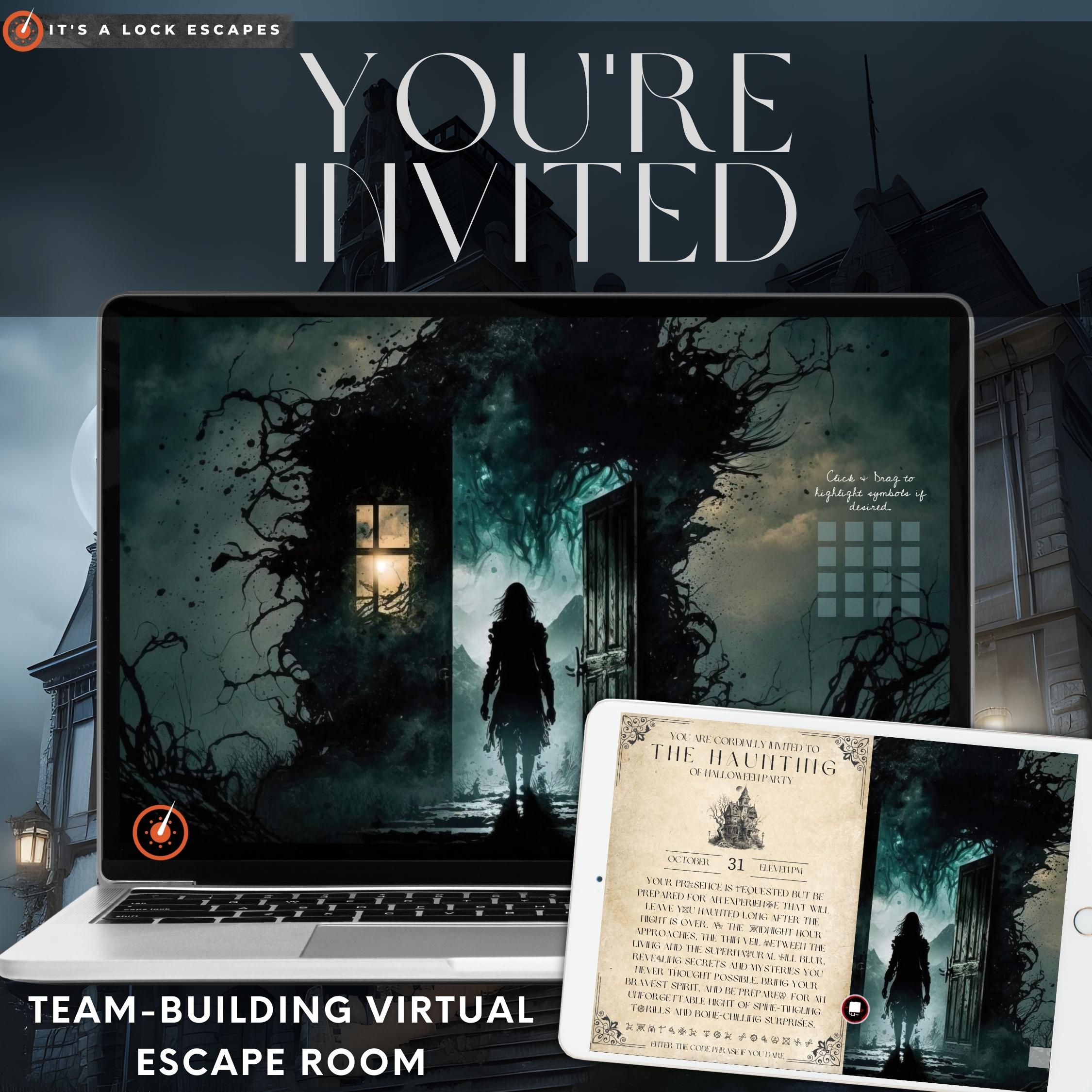 The Haunting Halloween Virtual Escape Room – It's a Lock Escapes