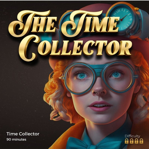 The Time Collector Team-Building Escape Room, Virtual Escape & Printable Escape