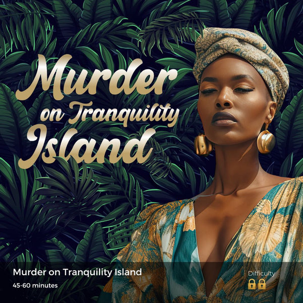 Tranquility Island Escape Room Mystery Escape Virtual and Printable Escape Room